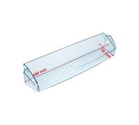 JCSPARES® - Ripiano Mensola Bottiglia 440 x 70 x 40 mm Compatibile Per Frigorifero Electrolux Aeg Rex ed Ulteriori