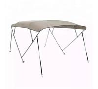 JCSRYD Prolunga Tendalino Barca, Set di 4 Tendalini per Barca, Telo di Copertura Impermeabile 600D e Parasole, Staffa in Lega di Alluminio con Pali di Supporto Posteriori(190-210CM/75-83IN)