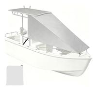 JCSRYD Tendalino Prora T-Top per Copertura di Gommone, Parasole Tessuto Oxford 600D Impermeabile, Copertura Solare con Protezione UV50+ per Barca con Console Centrale(Gray,72"x90" (183x229cm))