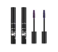 JCUGSBS 2 mascherine telescopiche 5D Blue Purple per eyelash, waterproof Smudge-proof Long Lasting Colored Mascara Voluminous Curling Non-Clump Mascara, False Lash Effect Extension Makeup