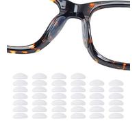 JCUGSBS 20 Paia Naselli per Occhiali silicone naselli antiscivolo per occhial,naselli occhiali Comodi per d'Aria, Naselli Adesivi per Occhiali, Cuscinetti per Occhiali a Pieno Occhiali da Sole, Bianco