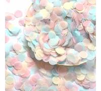 JCUGSBS 50g Tubi Spara Coriandoli Compleanno, Matrimonio, Laurea, Cannone Sparacoriandoli Oro, Biodegradabile