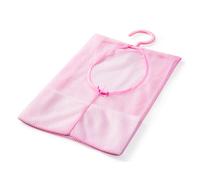 JCUGSBS Borsa per Mollette da Bucato con Gancio Porta Mollette Bucato da Esterno Sacchetto Portamollette Tessuto Cestino Porta Pinzette Bucato Sacchetto per Mollette Picchetti Organizer(Rosa)