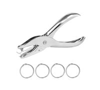 JCUGSBS foratrice per Carta,Punzonatrice a Foro Singolo,Foro di Perforazione,Pinze per Punzonatura,Perforatore Foro Tonda,per Mestieri Etichette Regalo Carta Scrapbooking DIY Craft(3MM)