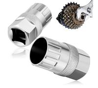 JCUGSBS Rimozione Ruota Libera Estrattore Cassetta Corona Ruote Libere Bici, Movimento Centrale Bici,Chiave, Rimozione, Compatibile con Shim,Sram,Sunr,6,7,8,9,1011 velocità, 20×44.8mm
