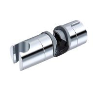 JCUGSBS Supporto Doccia Regolabile in ABS 18-25 mm, Supporto Soffione Doccia Conmorsetto, Saliscendi Doccia, manuale da cromata Saliscendi Per Doccia