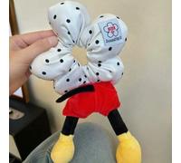 JCVBN - 1 cerchietto a pois con fiore a forma di fiore a forma di grande intestino, per ragazze, graziose palline di peluche