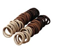 JCVBN - 50/100 elastici per capelli per ragazze, 5 cm, per dolci, elastici per capelli, accessori per capelli