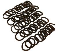 JCVBN - 50/100 elastici per capelli per ragazze, 5 cm, per dolci, elastici per capelli, accessori per capelli