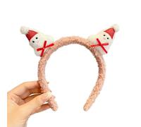 JCVBN - Cerchietto per capelli natalizio semplice, accessorio per capelli in stile cartone animato, decorazione per feste di Natale