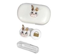 JCVBN - Custodia per lenti a contatto da donna, custodia rigida per lenti a contatto, accessori per occhiali, A2, Organizer per borse