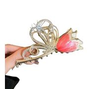 JCVBN Dolce fiore Durian Hair Claw Clip Coda di cavallo Grab clip per capelli clip squalo clip donna forcine per capelli accessori ragazza copricapo
