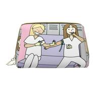 JCVBN Enfermera En Borsa da toilette personalizzata per donne medico infermiere cosmetici organizer per trucco da donna scatola di bellezza Dopp kit, 15, Cosmetic Bag