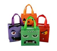JCVBN Halloween Revelry Party Play Meeting Impermeabile Non Tessuto Portatile Tote Bag Shopping bag Candy sacchetti regalo 12/30pcs
