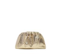 JCVBN - Pochette da donna in metallo color argento e oro, adatta per feste di nozze, Natale, San Valentino e cena, dorato