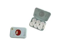 JCVBN - Scatola per lenti a contatto, semplice e portatile, set da tre, Blu, Organizer per borse