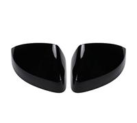 JCVT Calotte Specchietti Auto per Audi TT TTS MK3 8S R8 2015-2020, Ricambio Esterni Copri Specchietto Retrovisore Copertura Laterale,A/Black