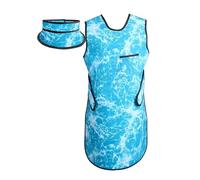 JCWGLY Grembiule di Piombo Grembiule in Piombo da 0,35 Mmpb con Collare di Protezione Tiroidea per Raggi X, Set di Tute in Piombo per Protezione dalle Radiazioni Dentali, Leggero(Color 4,S)