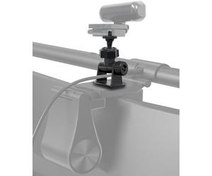 JCWINY Accessorio per webcam ScreenBar Halo, supporto per webcam per monitor Light Bar Angolo regolabile Computer Light Webcam Mount per BENQ Quntis Lampada Monitor Super Forte Nano Supporto Adesivo