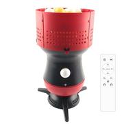jcwwolk Macchina da Tennis da Tavolo Automatica, Macchina da Lancio Portatile da Tennis da Tavolo, con Telecomando, capacità a 90 Palle, 5 velocità/Giro Regolabile