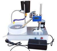 jcwwolk Macchina per La Macinazione di Pietre Preziose, Macchina per La Lucidatura di Gemme Facciate Fai da Te, velocità 2800 Giri al Minuto, può Essere Assemblato con Un Foro Interno di 12,7 Mm