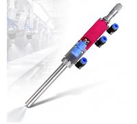 jcwwolk Valvola a spruzzo di precisione ad alta frequenza, valvola di regolazione micrometrica pneumatica con larghezza di spruzzo regolabile da 4-10 mm, controllo del flusso micrometrico, ugello da