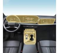 JCXDTXROG Pre taglio interno auto PPF Pellicola di protezione vernice console antigraffio trasparente/opaco TPU Film Accessory,per Audi A5 B10 2025