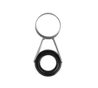 JCXIOC Anelli per Canna da Pesca Guide telescopiche for Canna da Pesca 9 Pezzi Set di Anelli Superiori Accessori for la Riparazione della su zattera
