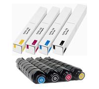 JCxYGAP 4 Color Pack Compatible Toner Replacement For GPR-58 GPR-58K GPR-58C GPR-58M GPR-58Y For Use With C256 C356 DX C257 C357 Printers 23K Colors 18K Pages
