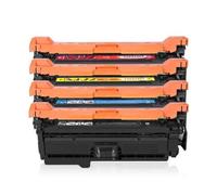 JCxYGAP 4pcs cartuccia toner compatibile CF320A CF321A CF322A CF323A 653A funziona con 652A M651DN M651N M651XH M680DN M680F M680 Printers