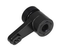 JCxYGAP ARM SERVO METALLO 25T E SERVO SERVAVER SET compatibili con auto crawler RC in scala 1/10 come UTB10 1. 9 Modelli UTB Aggiornano gli accessori delle parti(Black)