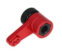 JCxYGAP ARM SERVO METALLO 25T E SERVO SERVAVER SET compatibili con auto crawler RC in scala 1/10 come UTB10 1. 9 Modelli UTB Aggiornano gli accessori delle parti(Red)