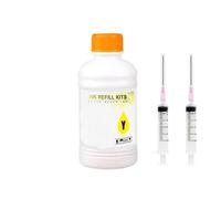 JCxYGAP Cartuccia d'inchiostro pigmentato da 250 ml compatibile con l'inchiostro dell'estremità della stampante IPF 6400 6450 6400s 6450s 6400SE PFI-206(Y)