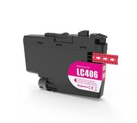 JCxYGAP Compatibile con i materiali di consumo della stampante MFC-J5855DW MFC-J5955DW MFC-J6555DW MFCJ6955DW Per il codice articolo LC406(1PC-LC406M)