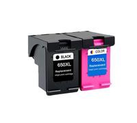 JCxYGAP Compatible 650XL Ink Cartridge For Deskjet 1015 1515 2515 2545 2645 3515 3545 4515 4645 Printer Replacement