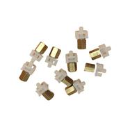 JCxYGAP DX6 DX7 Adattatore del connettore smorzatore di inchiostro di printhead compatibile con GS6000 MUTOH VJ1614 VJ1638 ROLAND VS640 RA640 RF640 FH740 DX7 CLAMP DUMPER(8PCS)