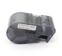 JCxYGAP Etichetta autoadesiva 25,4 mm x 7,6 m Nero su bianco MC-1000-595 Compatibile con la stampante collegata al PC BMP-41 BMP-51 BMP-53-(1pcs MC-1000-595)