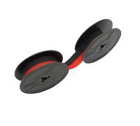 JCxYGAP Nastro da 10 a 50 pezzi compatibile con macchina da scrivere GR1 GR-1 DIN2103 1/2 pollice compatibile con Olympia universale nero rosso(Red Black)