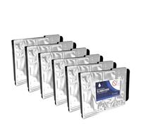 JCxYGAP Serbatoio inchiostro di scarto con chip da 1 a 6 pezzi Compatibile con stampante per etichette a colori TM C3500 C3510 C3520(SJMB3500-6pcs)