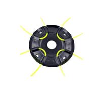 JCxYGAP Sostituzione della Testa della Linea 2/4 Compatibile con Whacker di Erbacce di falciatrice per Prato Si Adatta alla Maggior Parte delle Teste di falciatura per Il Taglio(Aluminum Plate)