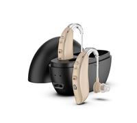 JD Health Tech Dispositivo audio ricaricabile per anziani, lunga durata della batteria e vestibilità comoda, leggero