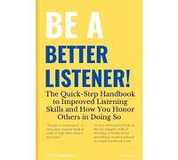 Jd Obrice Be a Better Listener (Tascabile) Be Better