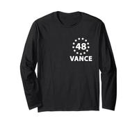 JD Vance 2028 Presidente 48 Vance 48 ° Presidente Maglia a Manica