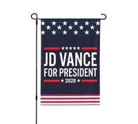 Jd Vance per il presidente Vance 2028 Bandiere per esterni, decorazioni per giardini, bandiere da giardino bifacciali