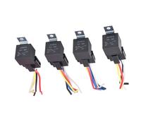 JD1912 JD2912 JD1914 JD2914 Relè for auto 12V 24V 4 pin 5 pin 40 A con presa for cablaggio 1 pz(JD1912 4PIN 12V 40A)