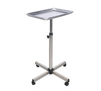 JDBDU Carrello da parrucchiere Salon Trolleys Regolabile Altezza Salon Tattoo Vassoio con Ruote Alluminio Lega Carrello da Servizio Barbershop Carrello per Parrucchieri Spa