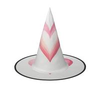 JDbncxe 2 cappelli di Halloween - Rosa Love Print Witches Decor Party, Cosplay Accessory, Festive Carnival Headband, Magic Wizard Cap