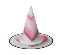 JDbncxe 2 cappelli di Halloween - Sketch Love Heart Print Witches Decor Party, Cosplay Accessory, Festive Carnival Headband, Magic Wizard Cap