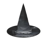 JDbncxe 2 cappelli di Halloween - The Vast Night Print Witches Decor Party, accessorio cosplay, fascia per capelli di carnevale festivo, cappello magico