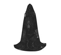 JDbncxe L Halloween Capo con cappuccio Mutated Dark Body Print - Unisex Costume Mantella per Cosplay, Esposizione di fumetti, Festa di Carnevale